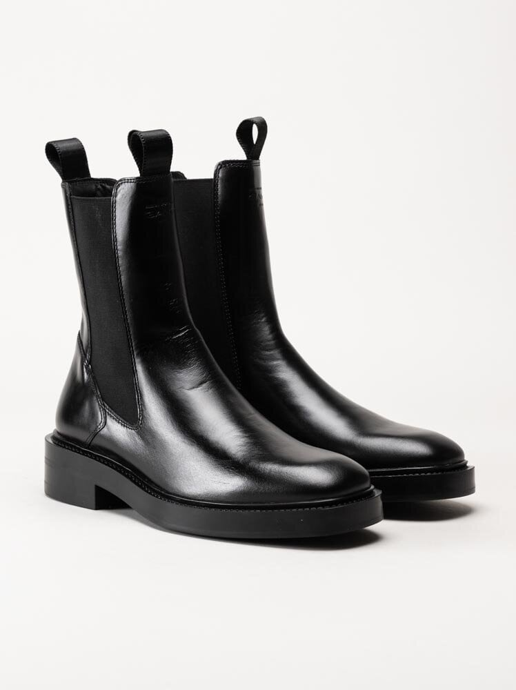 Gant Footwear - Fallwi - Svarta chelsea boots i skinn