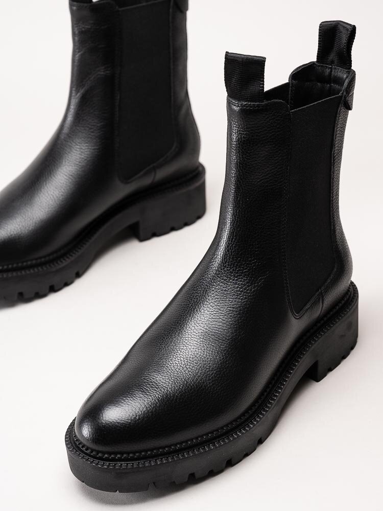 Gant Footwear - Kelliin - Svarta chelsea boots i skinn