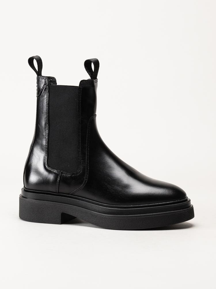 Gant Footwear - Zandrin - Svarta chelsea boots i skinn