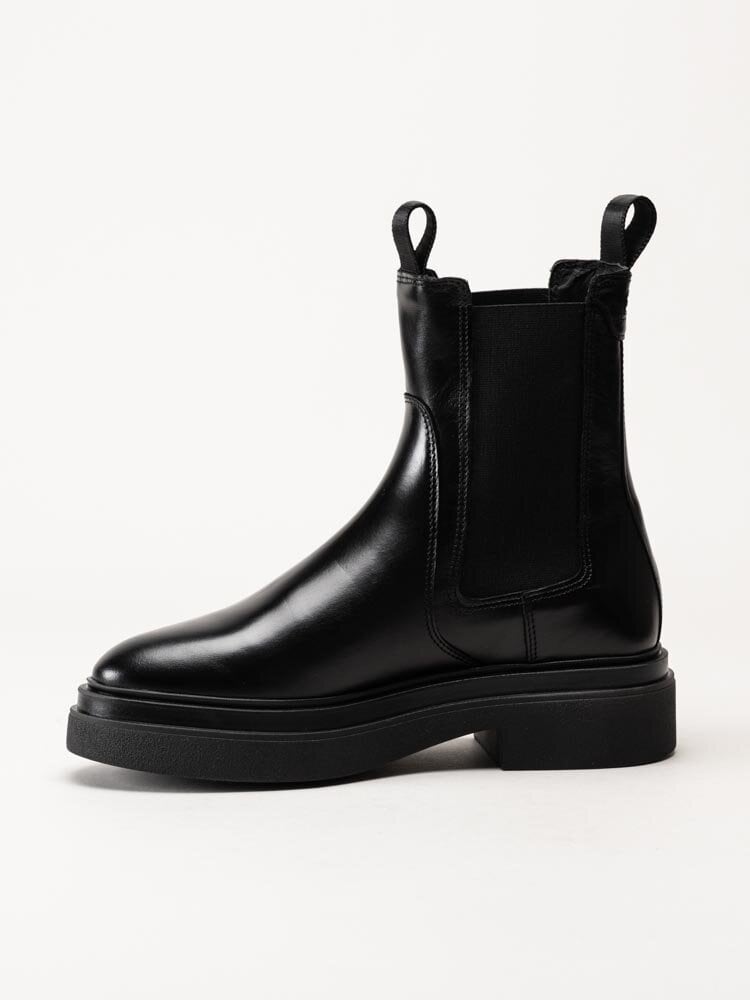 Gant Footwear - Zandrin - Svarta chelsea boots i skinn