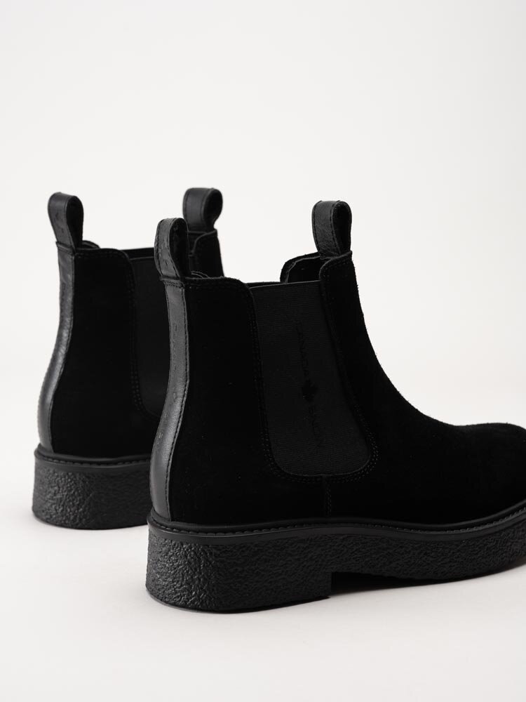 Canada Snow - Mount Vail - Svarta chelsea boots i mocka