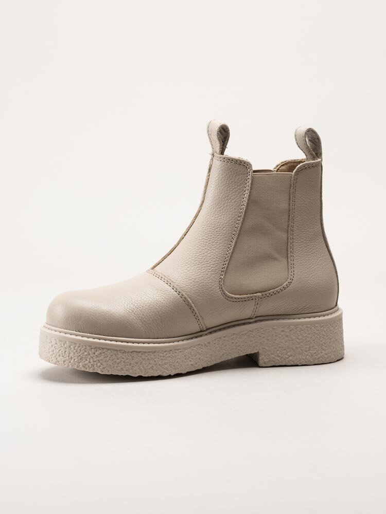 Canada Snow - Mount Vail - Off white chelsea boots i skinn