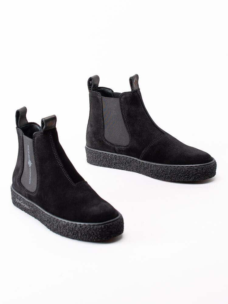 Canada Snow - Mount Verm - Svarta ullfodrade chelsea boots