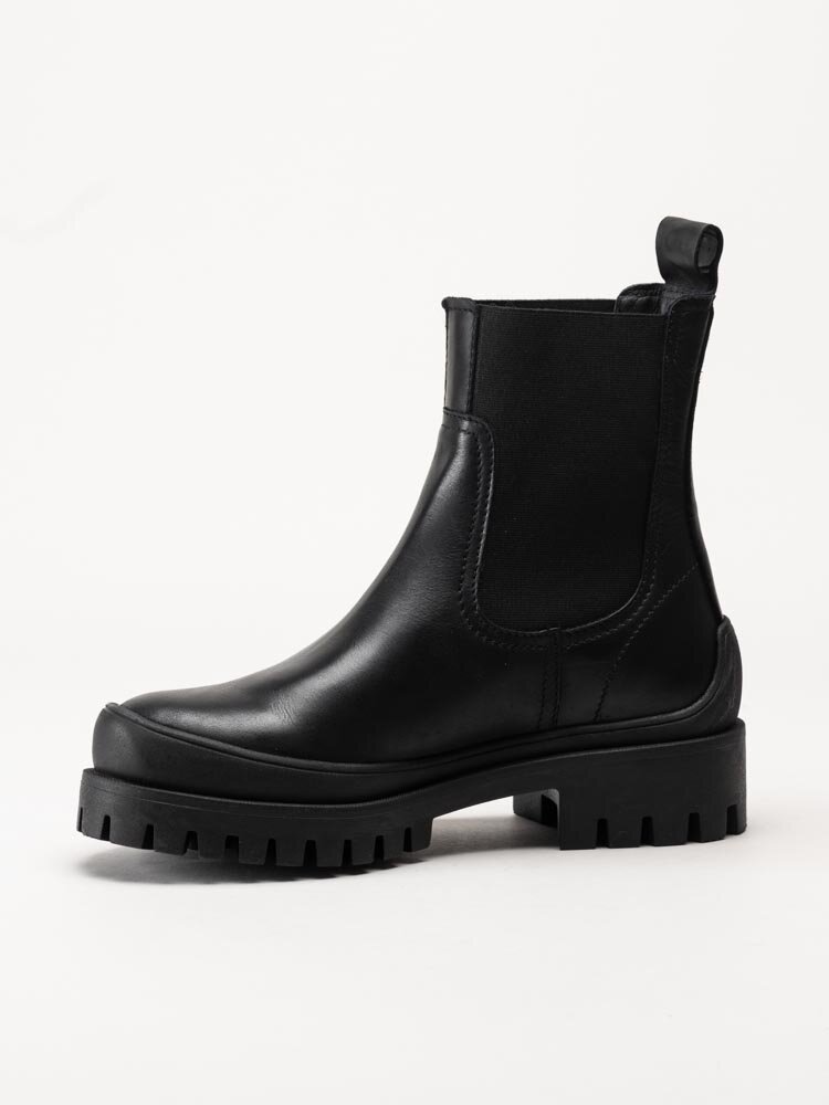 Canada Snow - Mount Vectra - Svarta chelsea boots i skinn