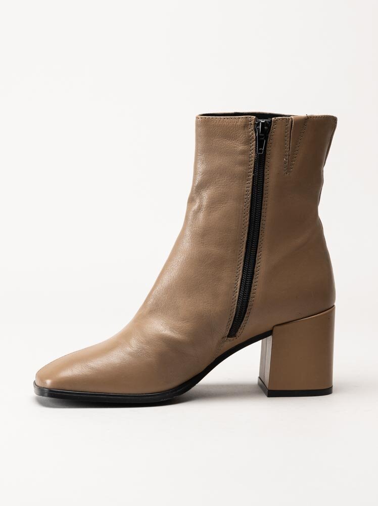 Dasia - Magna - Beige boots i skinn