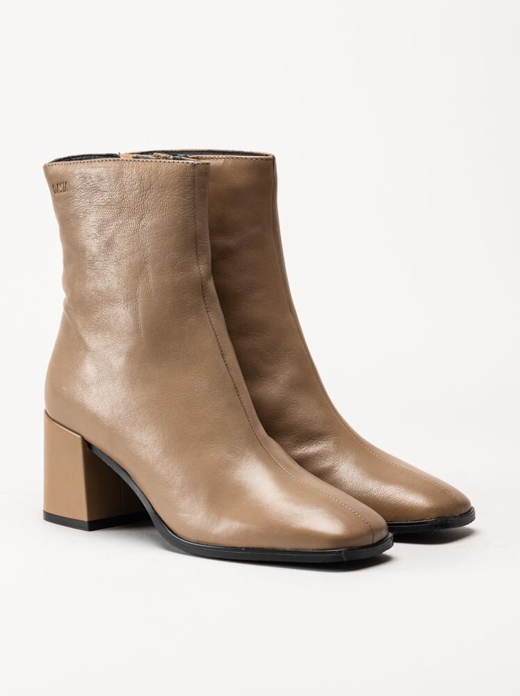 Dasia - Magna - Beige boots i skinn