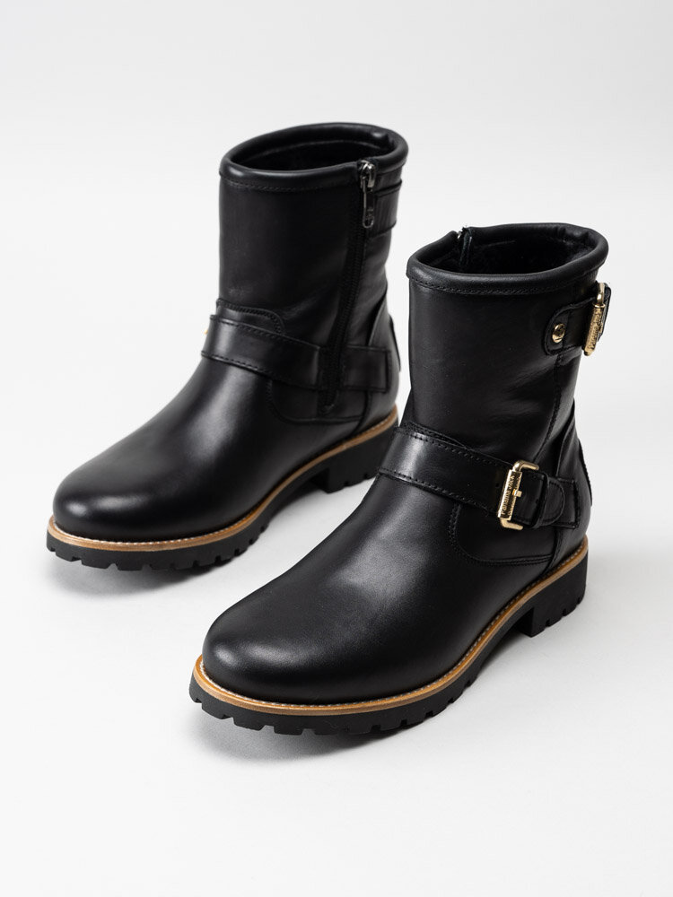 Panama Jack - Felina Igloo Trav B3 - Svarta fårskinnsfodrade boots
