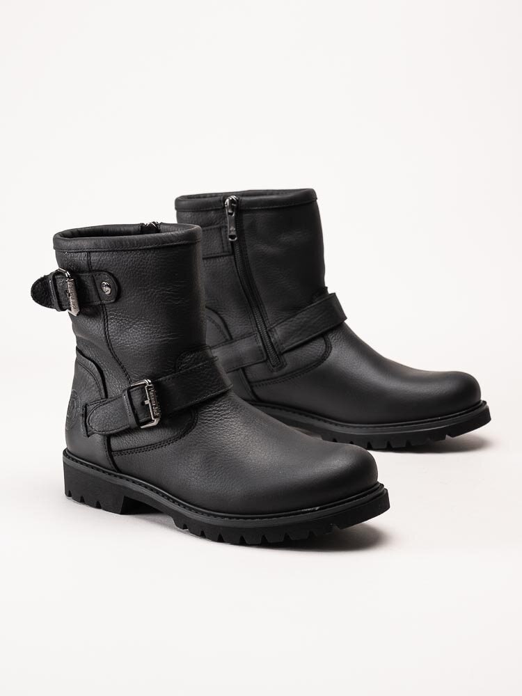 Dana Ankle boots - Smooth Black - Smooth goatskin leather - Sézane