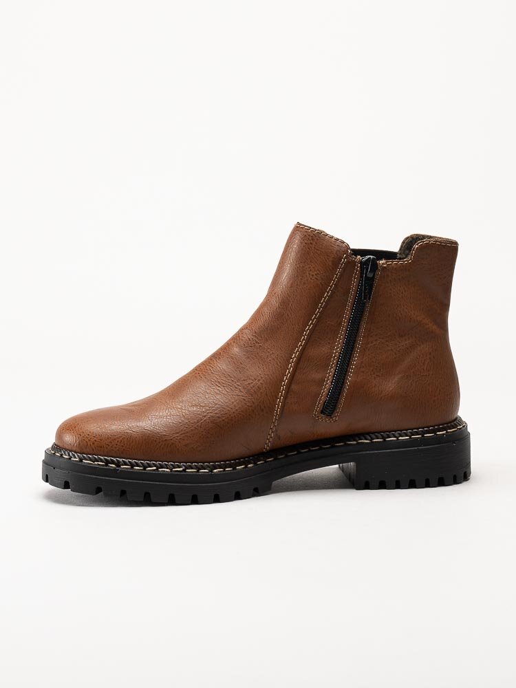 Rieker - Ljusbruna chelsea boots