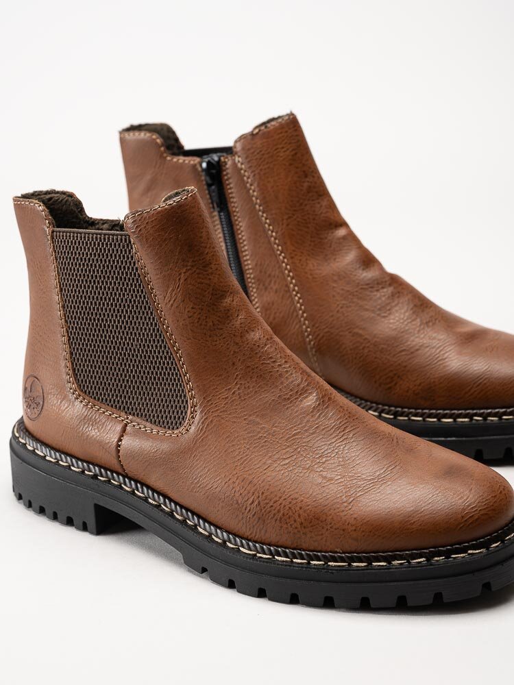 Rieker - Ljusbruna chelsea boots