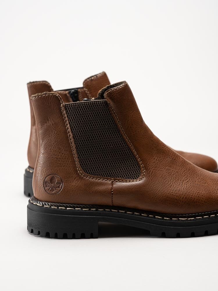 Rieker - Ljusbruna chelsea boots