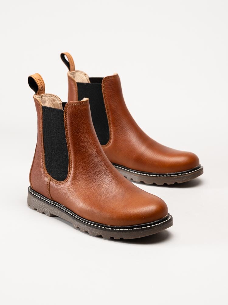 Kavat - Bodås 2.0 EP - Ljusbruna chelsea boots i skinn