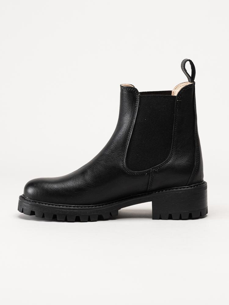 Kavat - Moda EP - Svarta chelsea boots i skinn