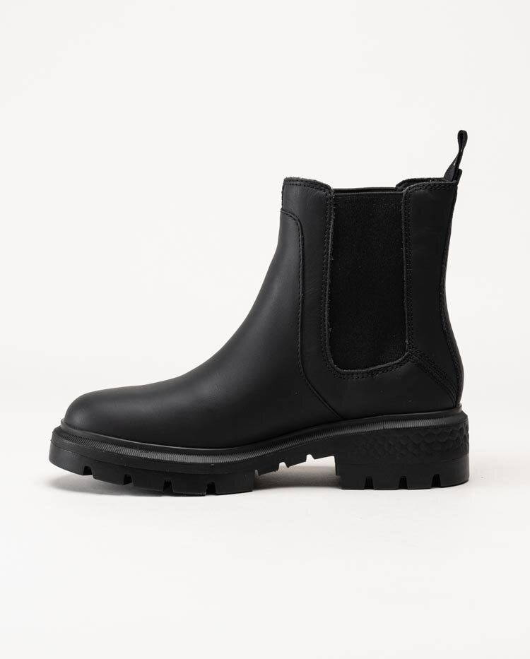 Timberland - Cortina Valley - Svarta chelsea boots i skinn