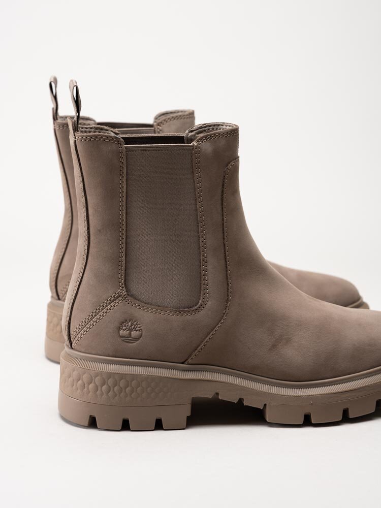 Timberland - Cortina Valley - Grå chelsea boots i nubuck