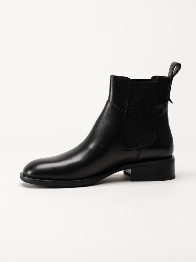 Vagabond - Sheila - Svarta chelsea boots i skinn