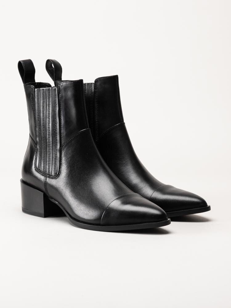 Vagabond - Marja - Svarta boots i skinn