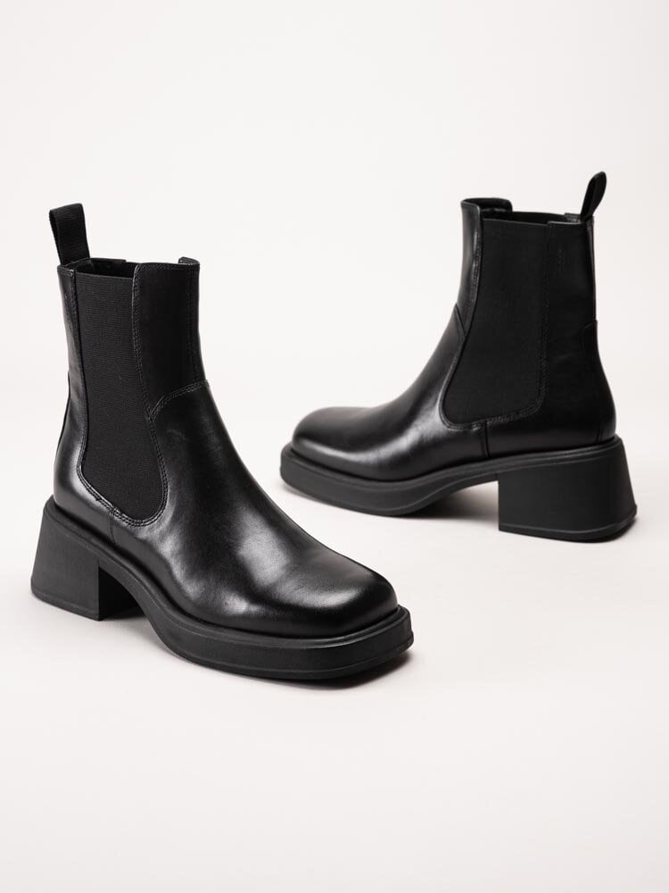 Vagabond - Dorah - Svarta boots i skinn