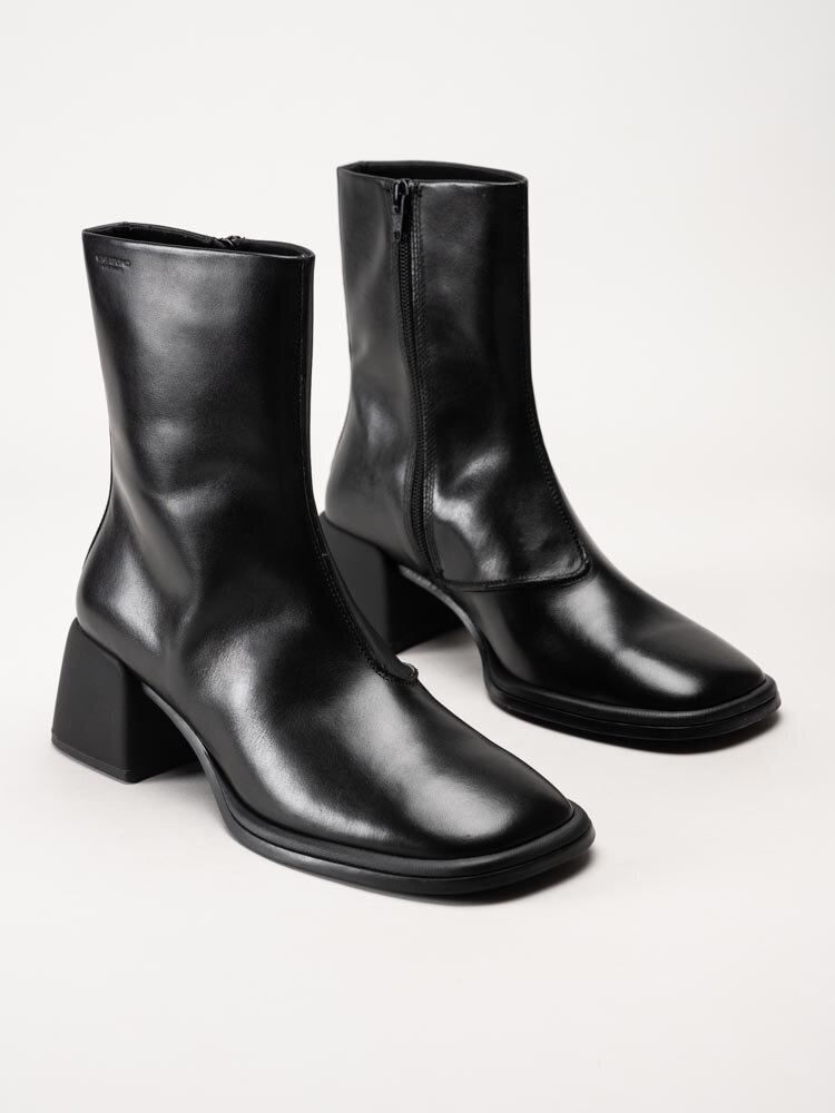 Vagabond - Ansie - Svarta boots i skinn