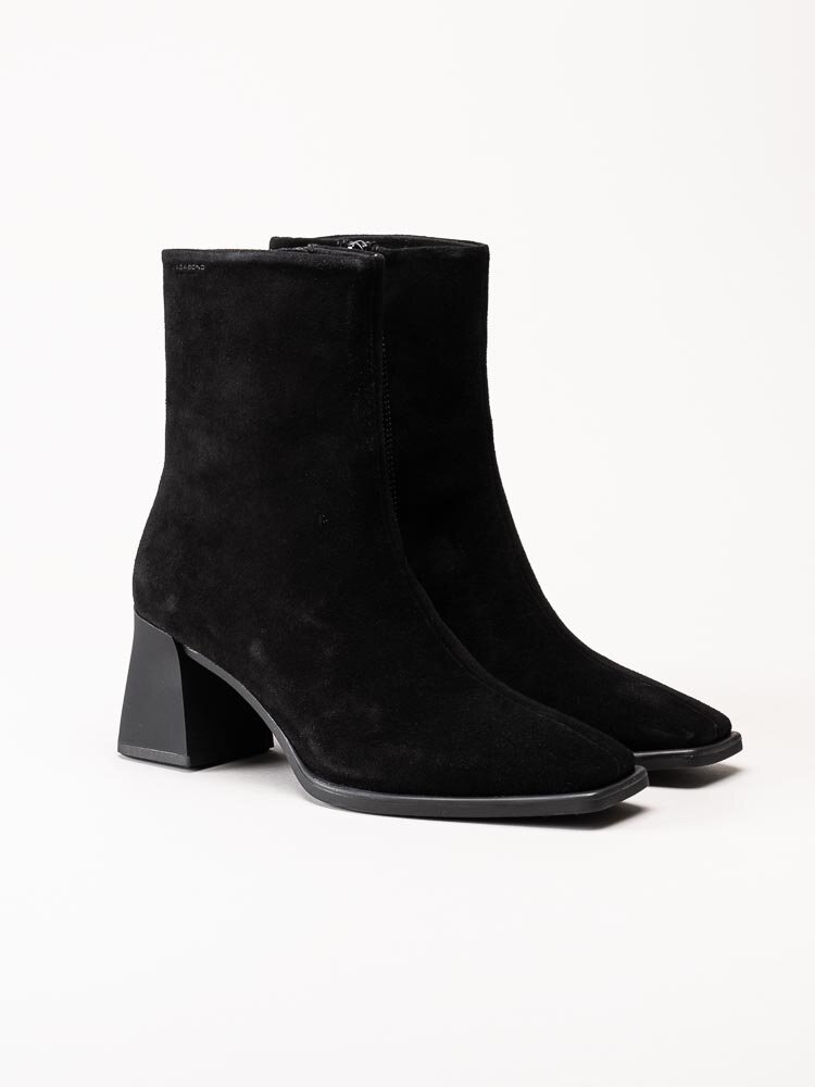 Vagabond - Hedda - Svarta boots i mocka