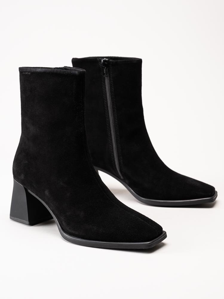 Vagabond - Hedda - Svarta boots i mocka