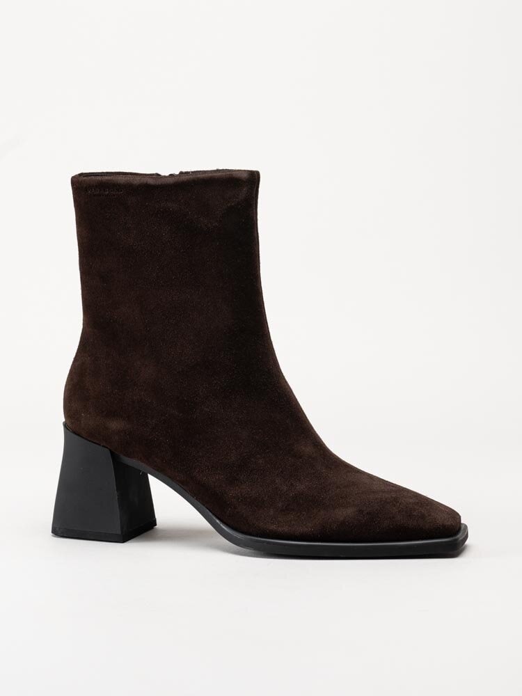 Vagabond - Hedda - Mörkbruna boots i mocka