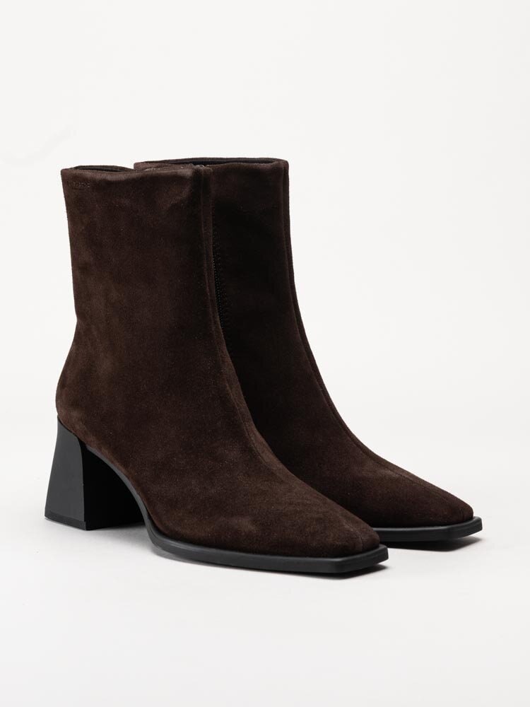 Vagabond - Hedda - Mörkbruna boots i mocka