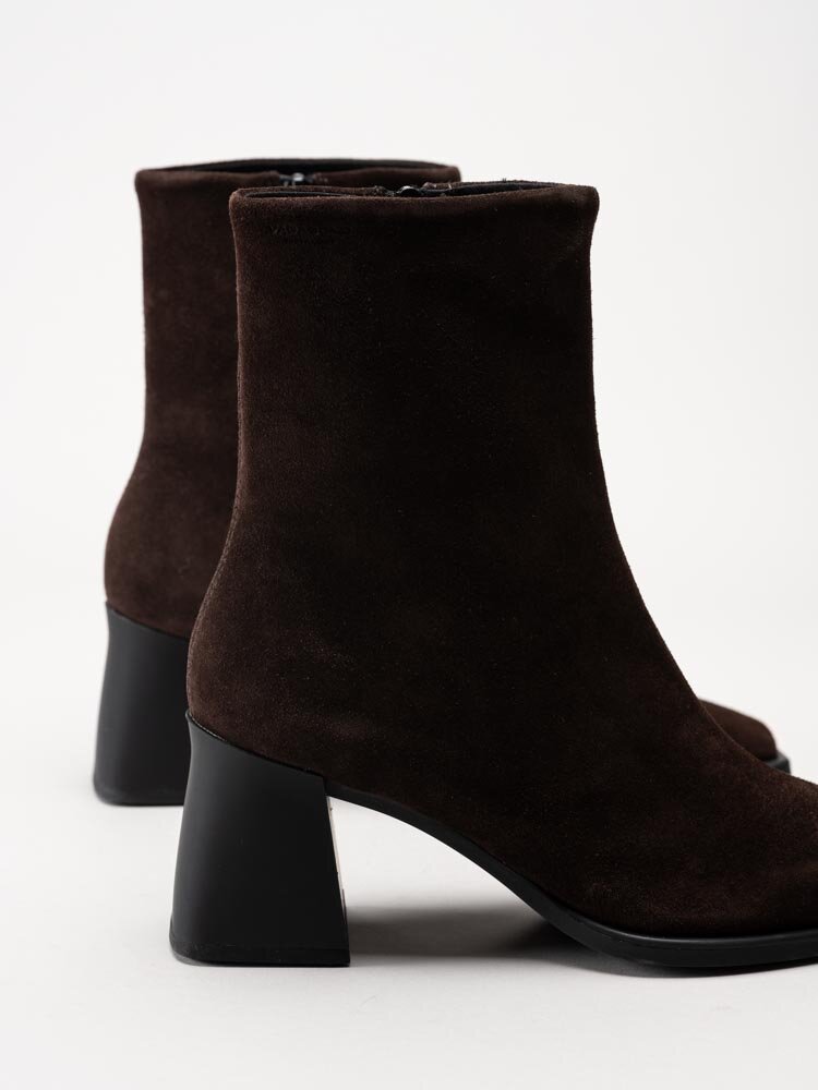 Vagabond - Hedda - Mörkbruna boots i mocka