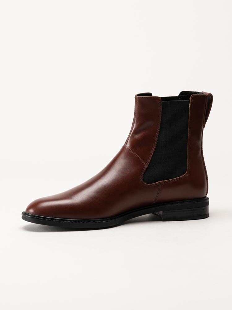 Vagabond - Frances 2.0 - Bruna chelsea boots i skinn