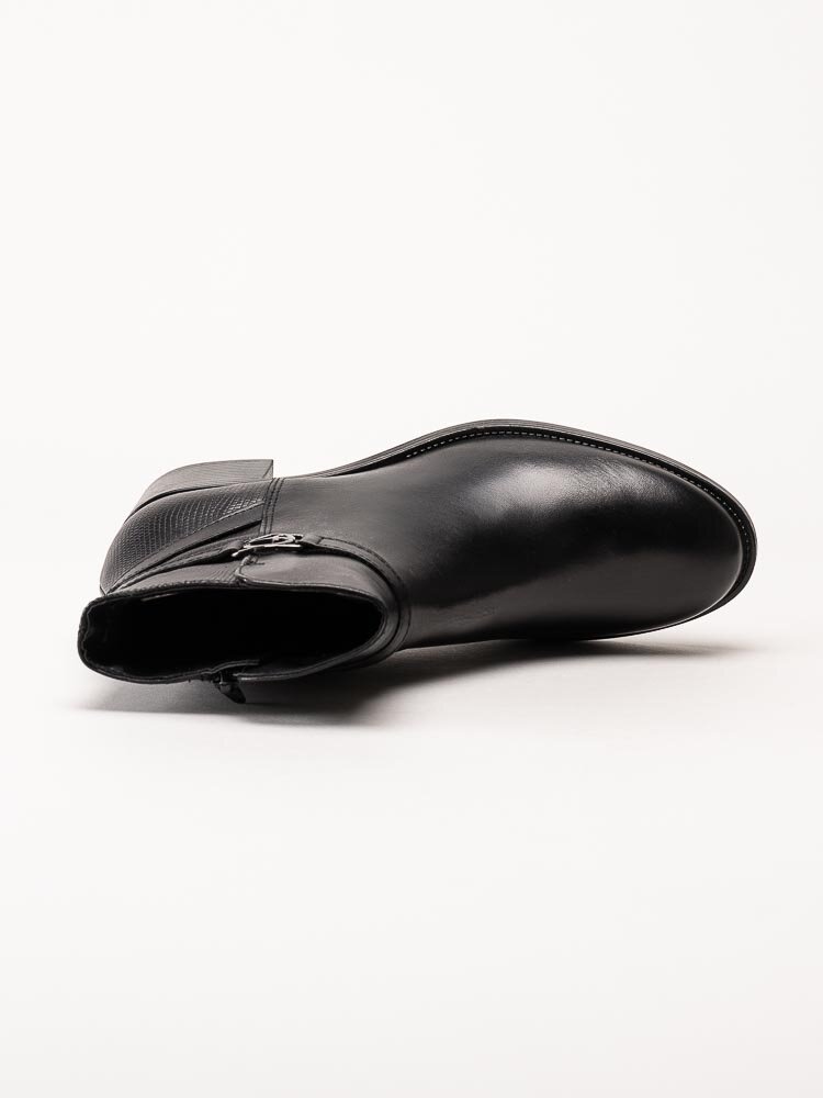 Tamaris - Svarta jodhpurs i skinn