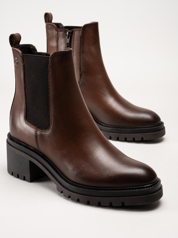 Tamaris - Bruna chelsea boots i skinn