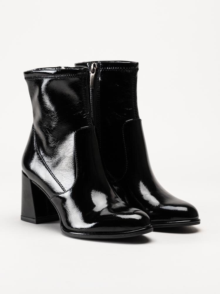 Tamaris - Svarta boots i lack