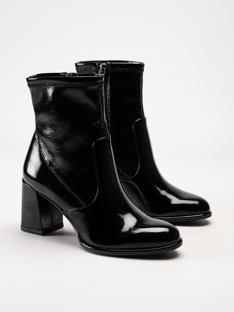Tamaris - Svarta boots i lack