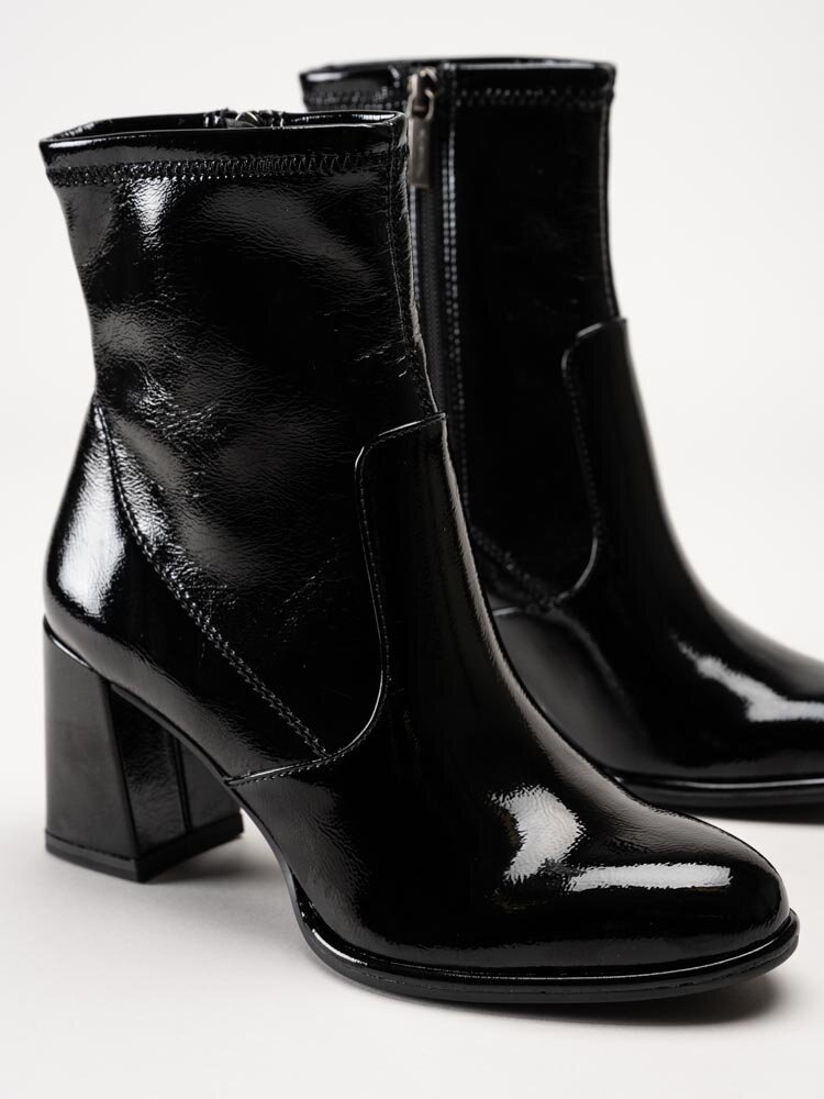 Tamaris - Svarta boots i lack