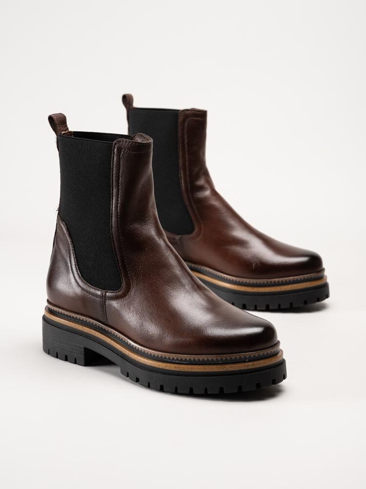 Mjus - Bruna chelsea boots i skinn