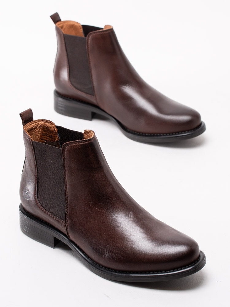 Rosa Negra - Mörkbruna klassiska chelsea boots