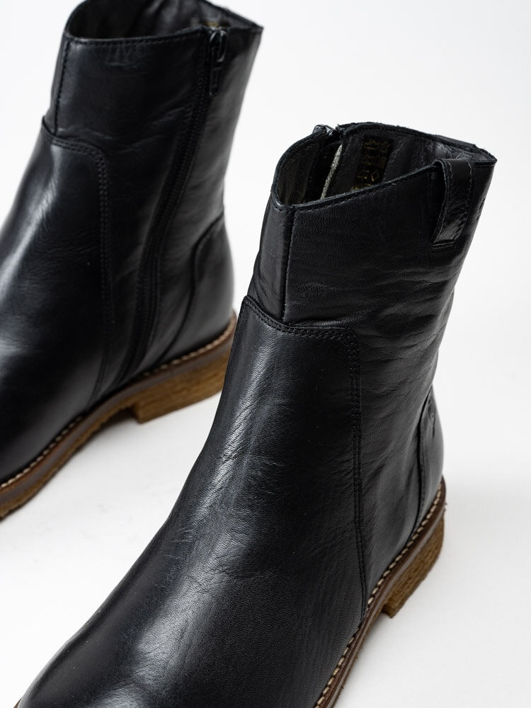 Rosa Negra - Svarta boots i skinn