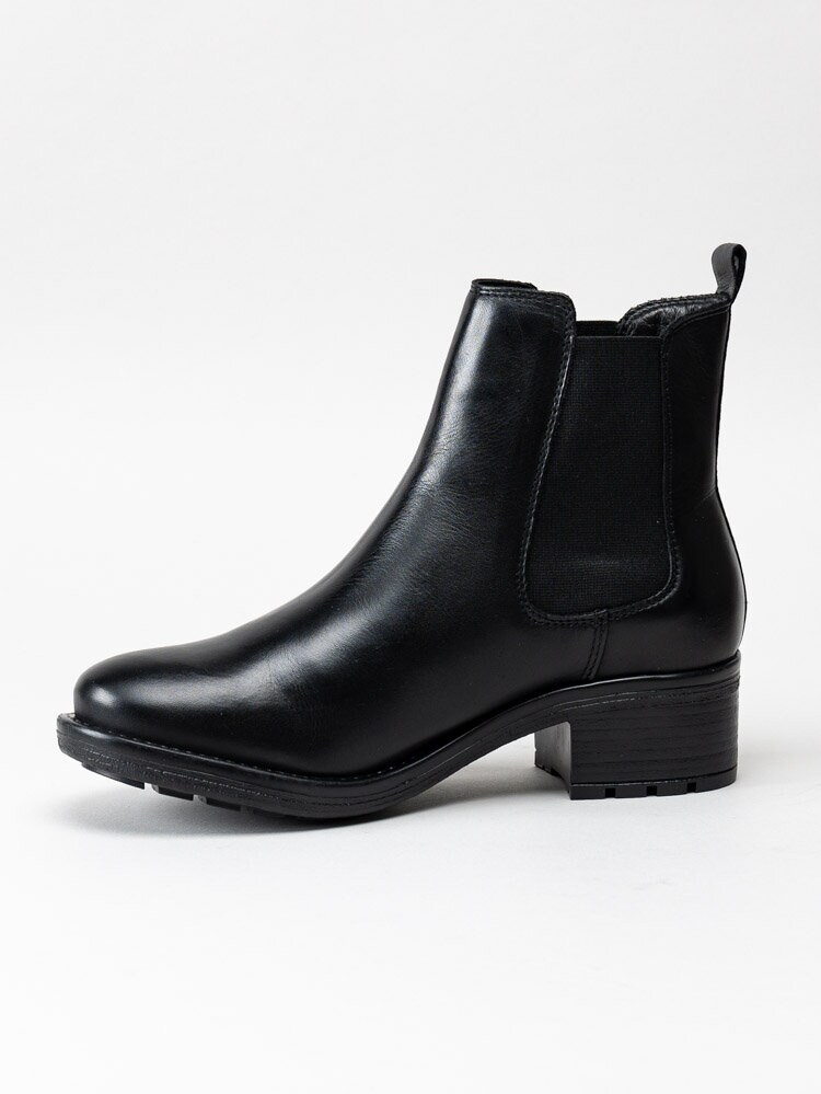 Rosa Negra - Svarta chelsea boots i skinn