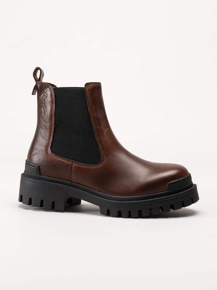 Rosa Negra - Bruna chelsea boots i skinn