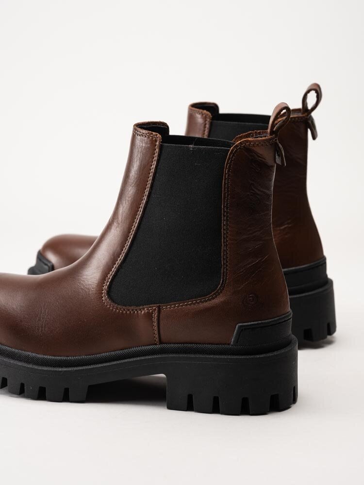 Rosa Negra - Bruna chelsea boots i skinn