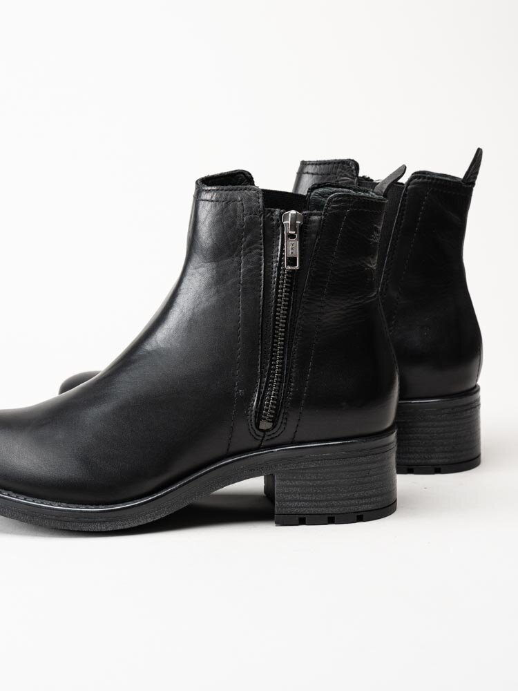 Rosa Negra - Svarta boots i skinn