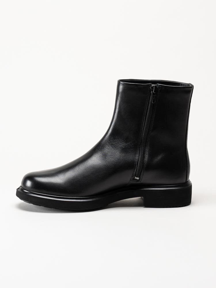 Ecco - Metro Amsterdam Clean - Svarta boots i skinn