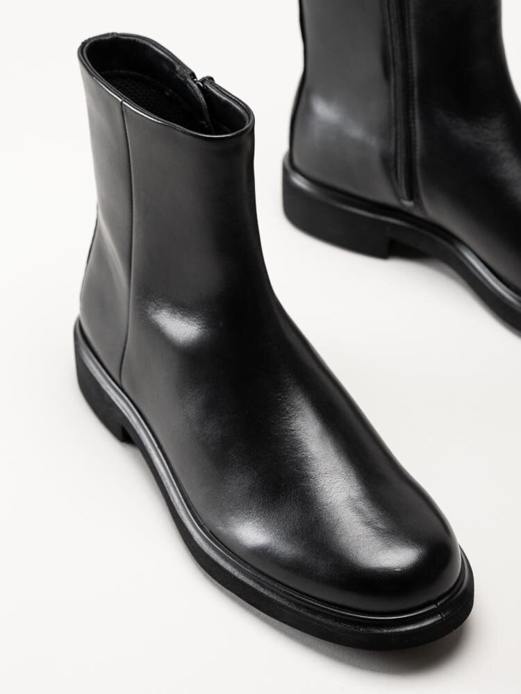Ecco - Metro Amsterdam Clean - Svarta boots i skinn