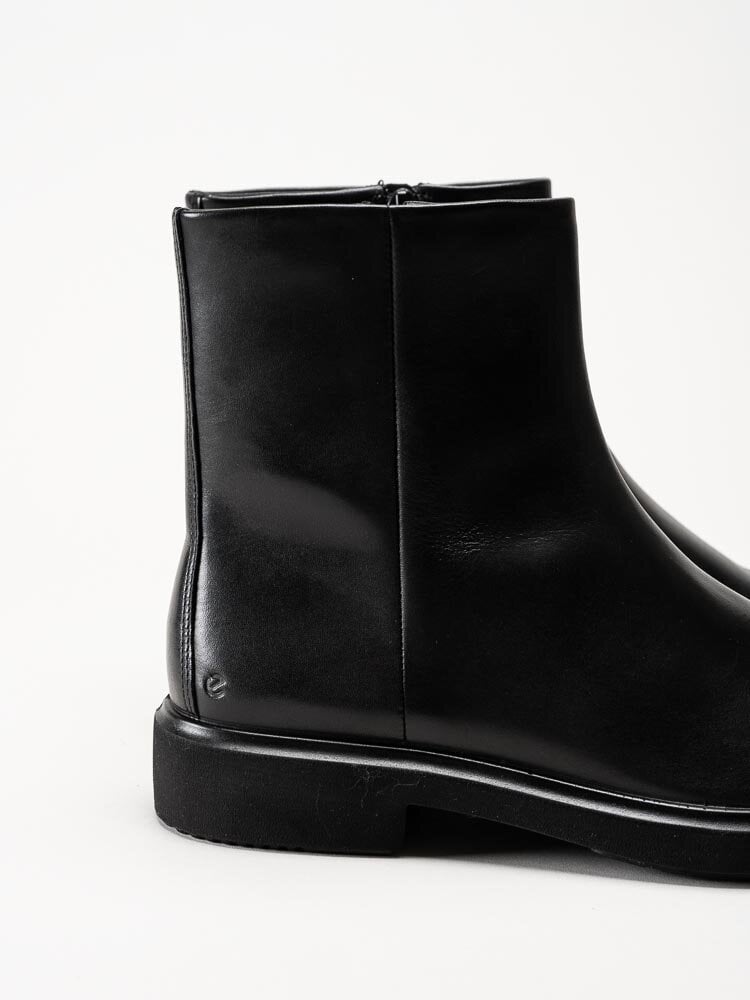 Ecco - Metro Amsterdam Clean - Svarta boots i skinn