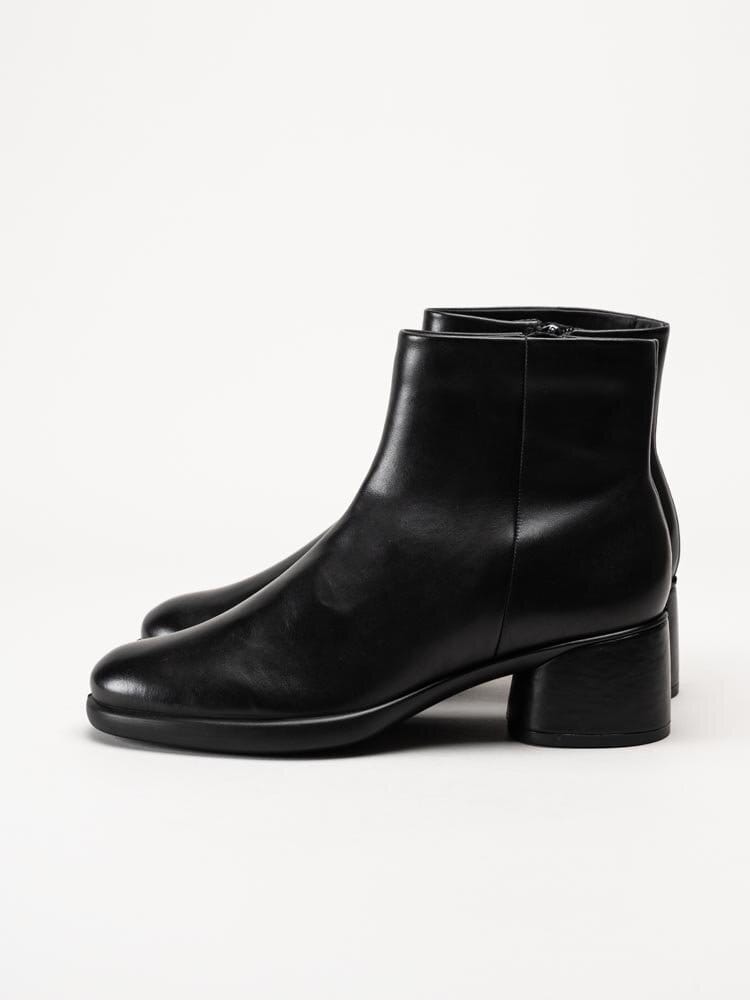 Ecco - Sculpted 35 Clean - Svarta stövletter i skinn