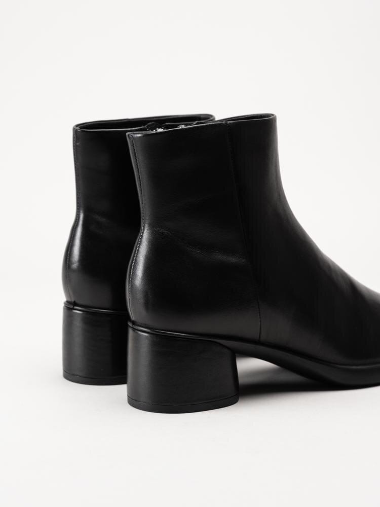 Ecco - Sculpted 35 Clean - Svarta stövletter i skinn