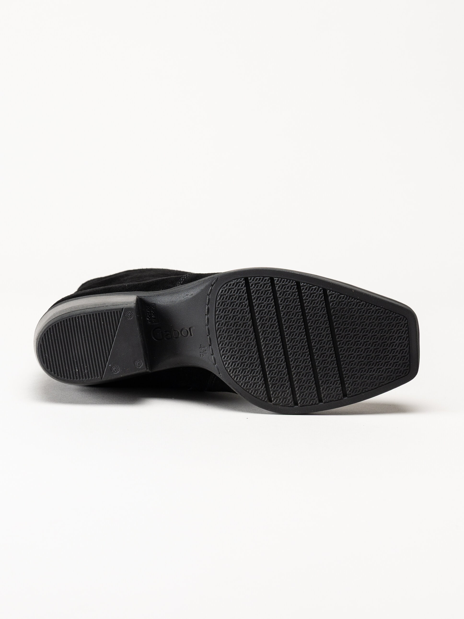 Gabor - Svarta westernboots i mocka