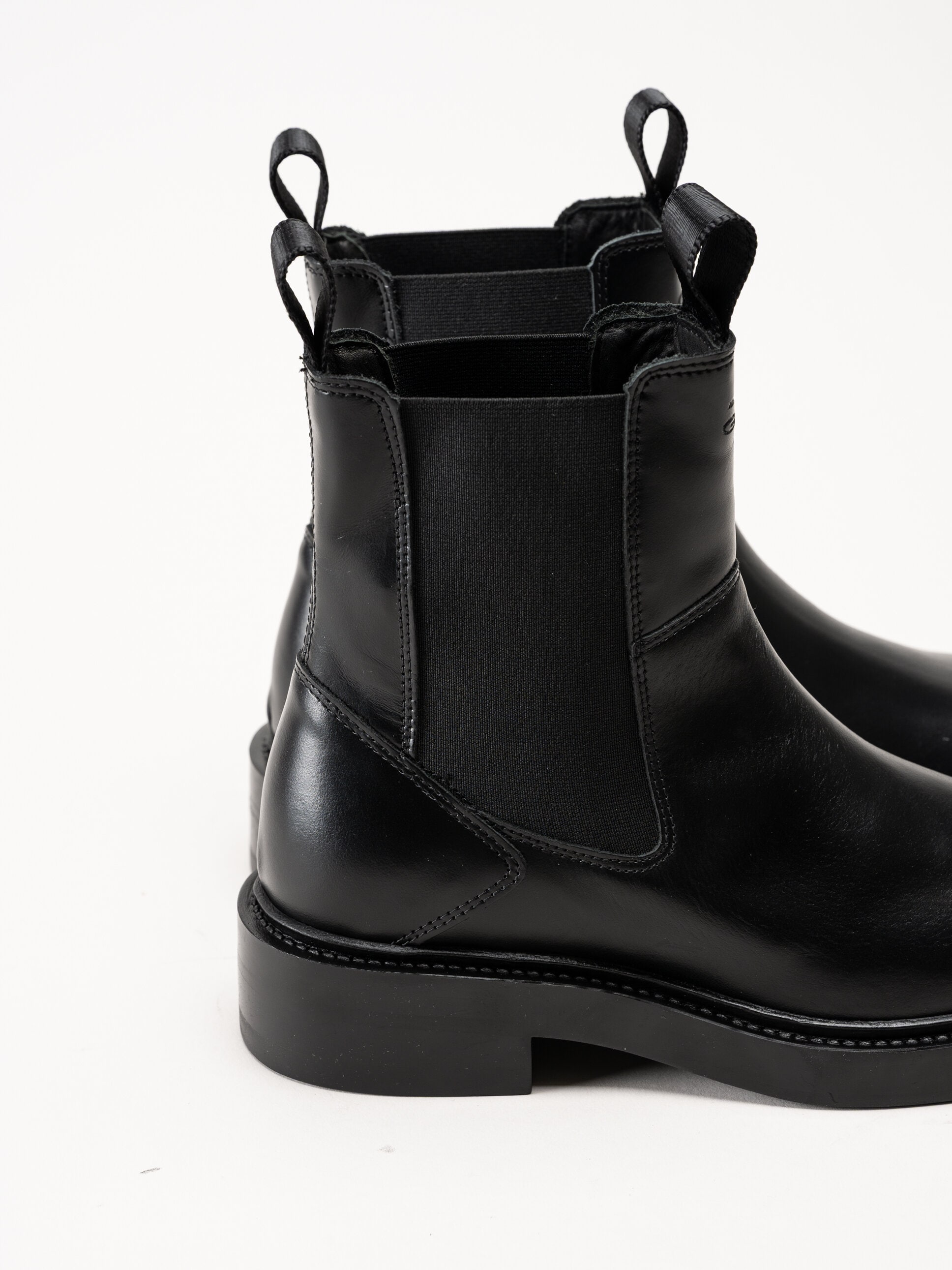 Gant Footwear - Fallwi - Svarta chelsea boots i skinn