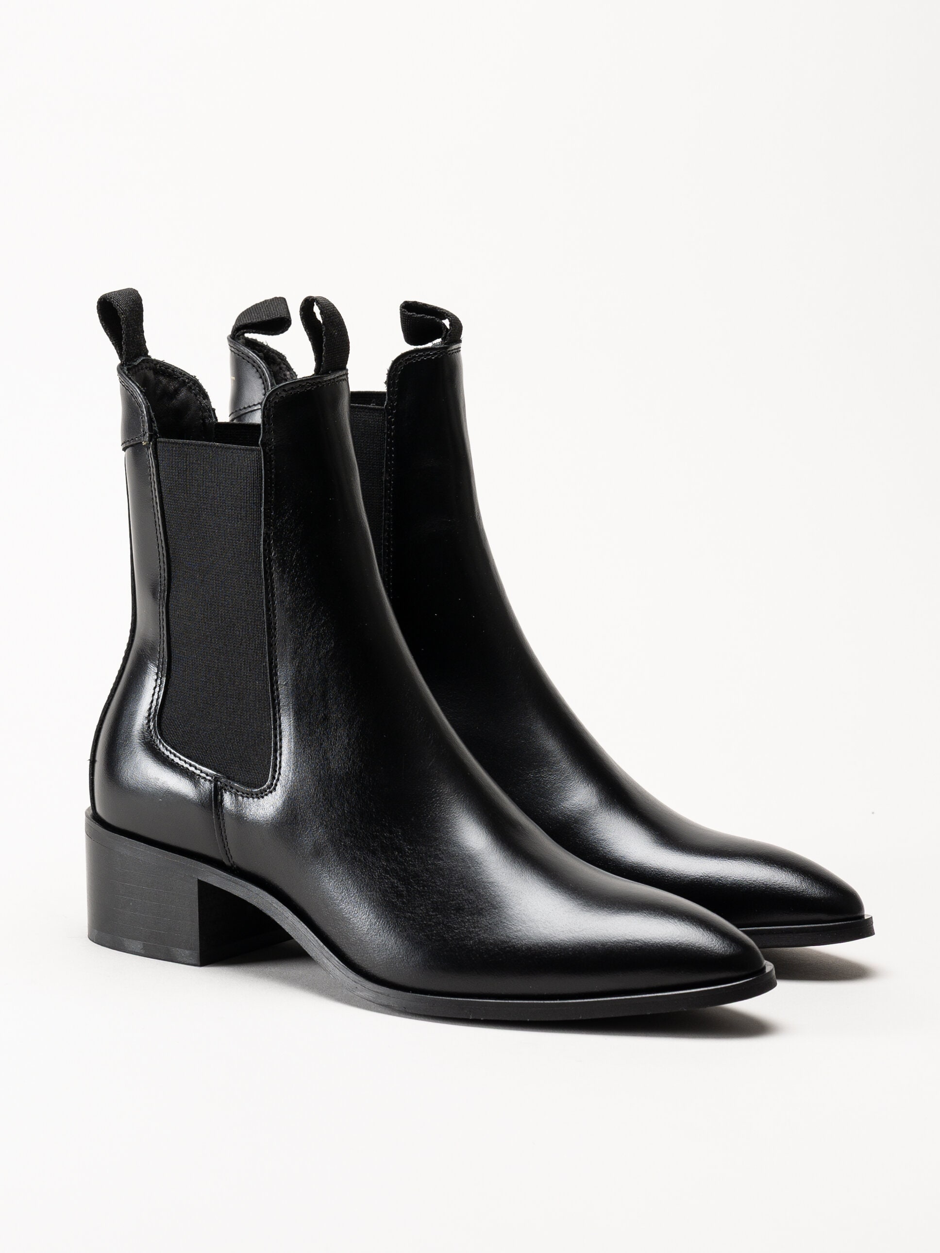 Gant Footwear - St Broomly Chelsea - Svarta chelsea boots i skinn