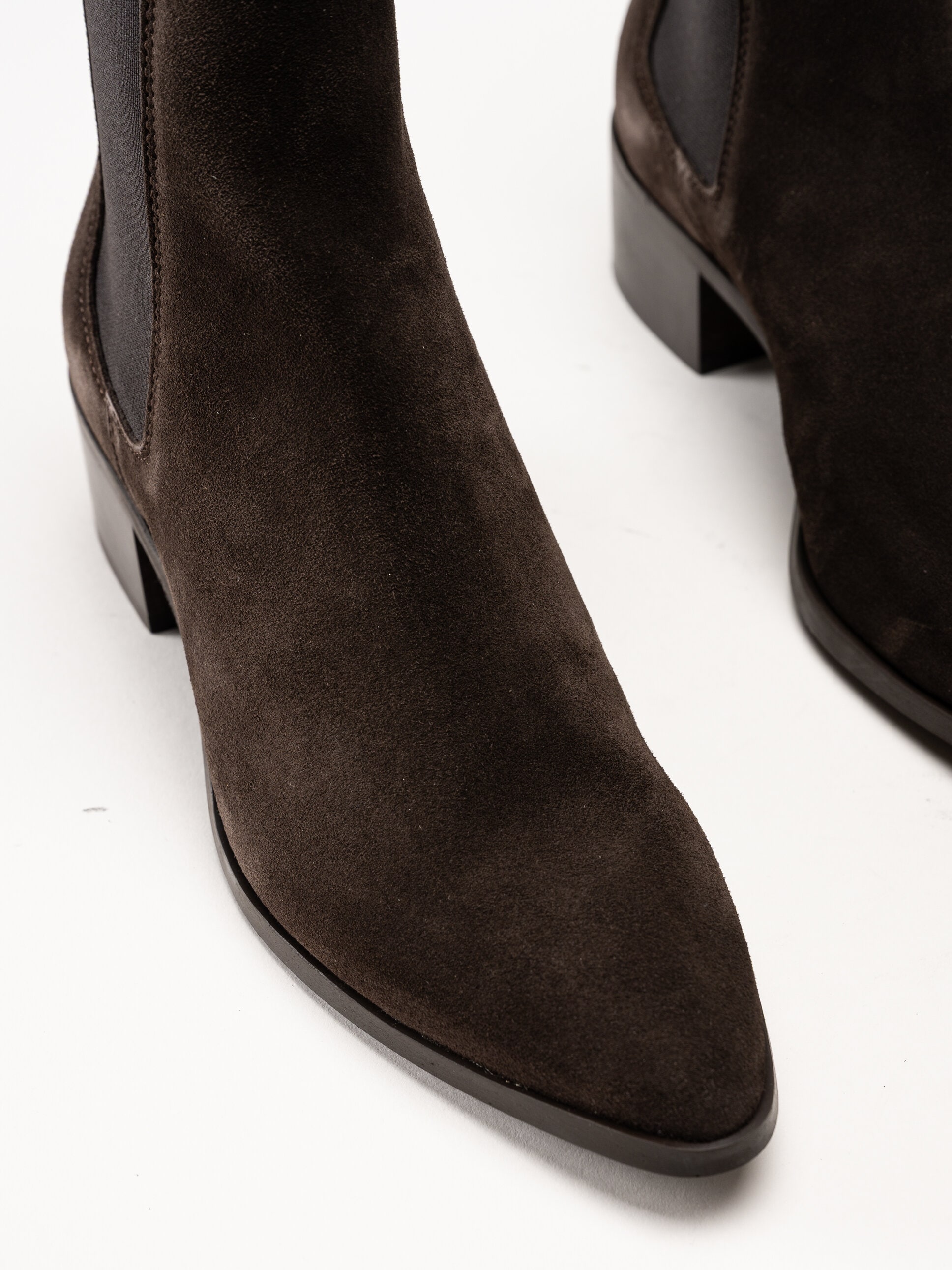 Gant Footwear - St Broomly Chelsea - Mörkbruna chelsea boots i mocka